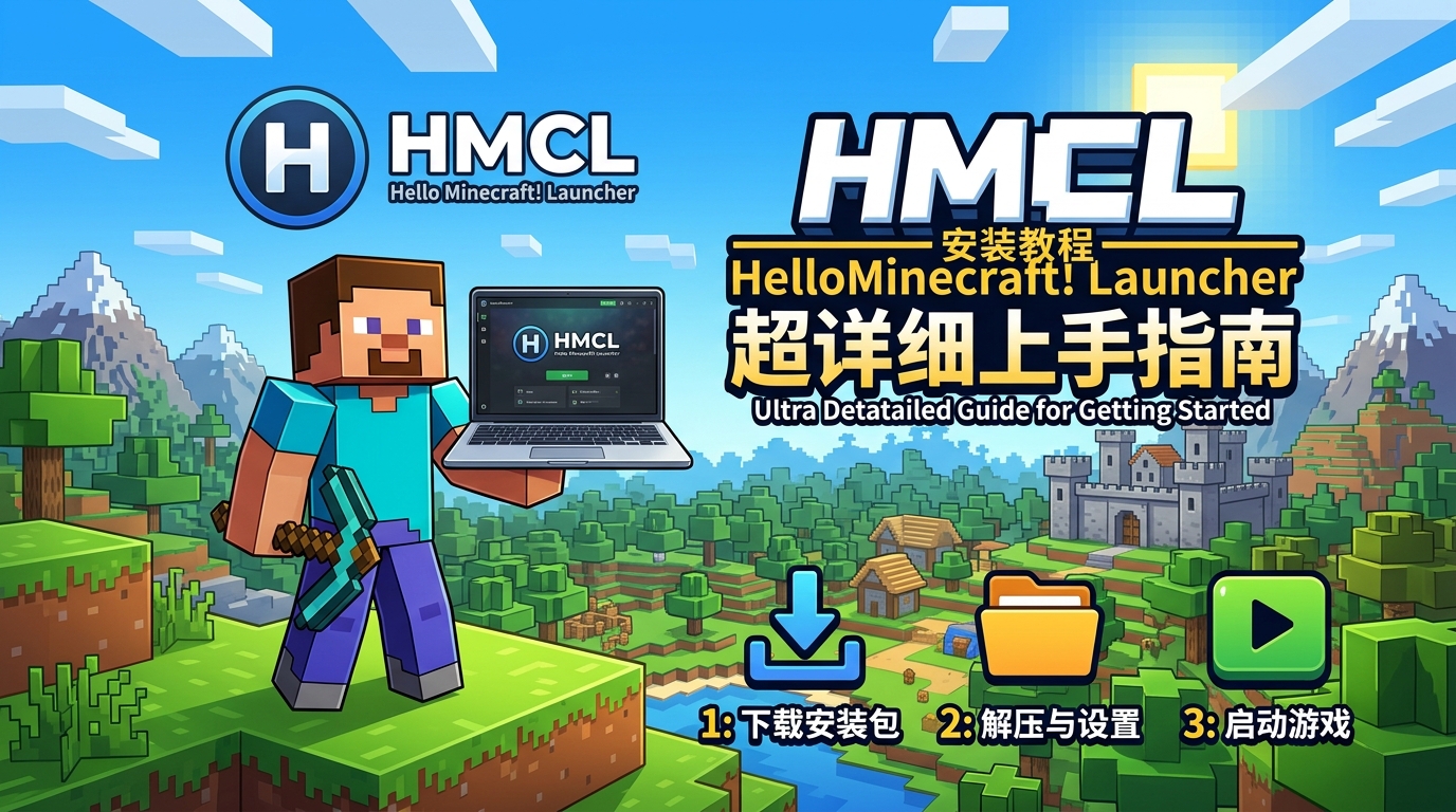 【Minecraft】HMCL安装教程