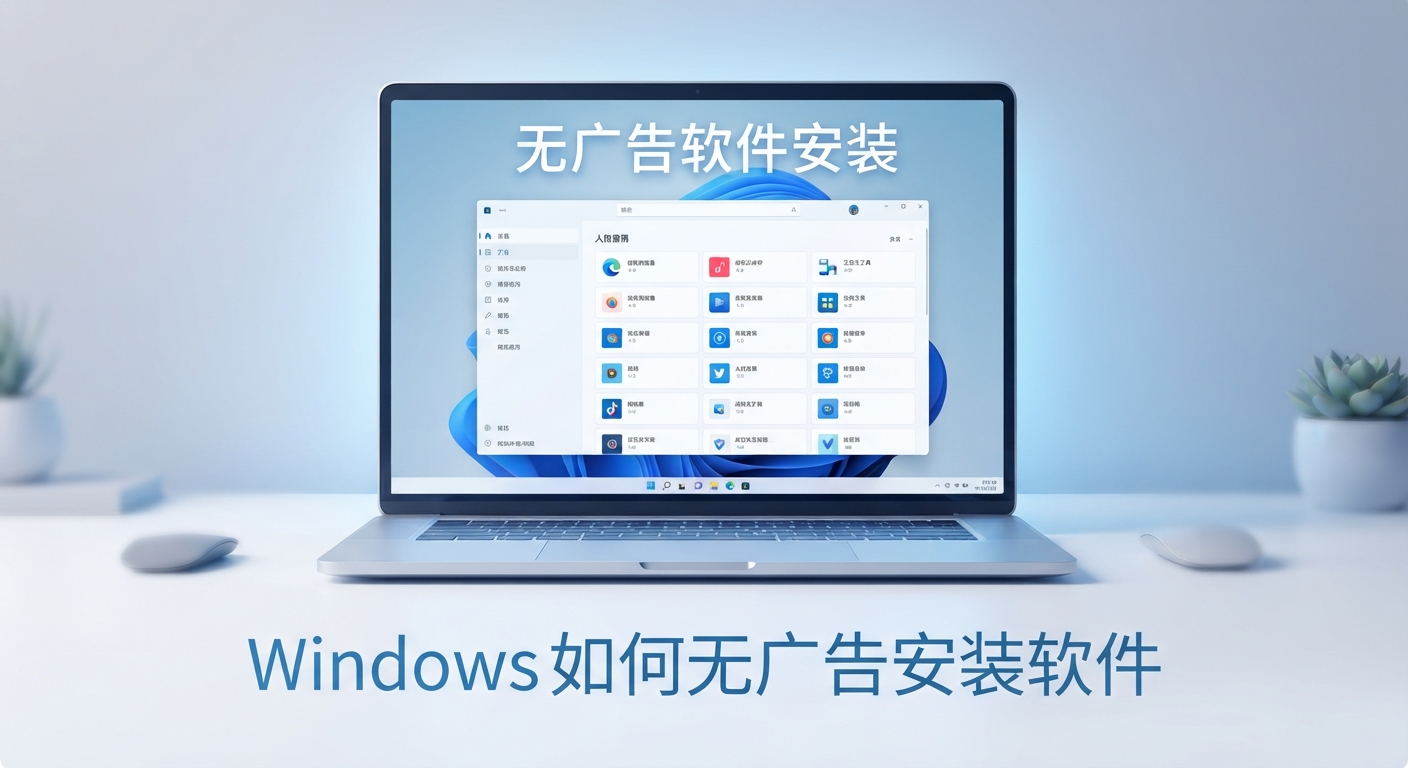 【Windows】如何无广告安装软件